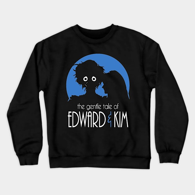 Burton's Tales: Edward & Kim Crewneck Sweatshirt by WarbucksDesign